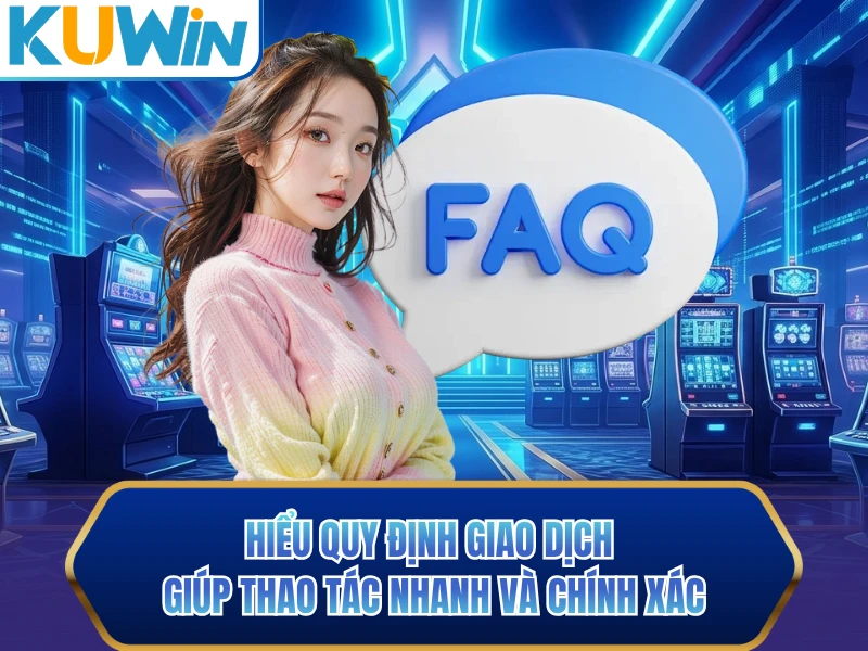 Hiểu quy định giao dịch giúp thao tác nhanh và chính xác