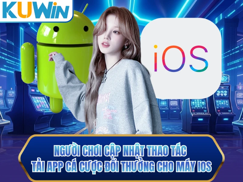 Người chơi cập nhật thao tác tải app cá cược đổi thưởng cho máy iOS